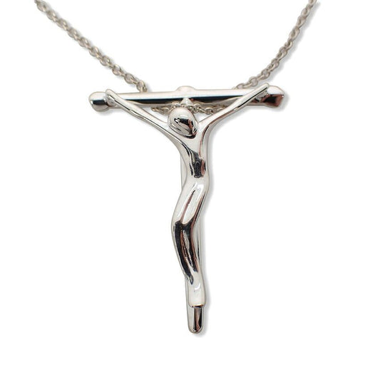Tiffany & Co 925 Rosary Pendant Necklace