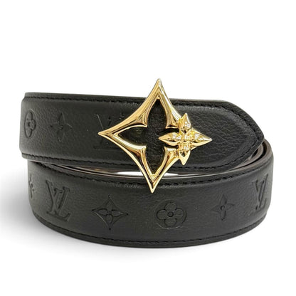 Louis Vuitton Belt Flower Glam 30 Reversible Monogram Canvas Empreinte