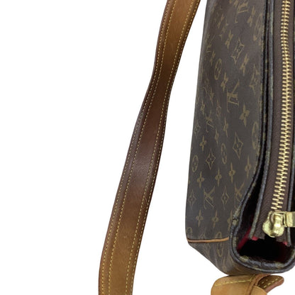 Louis Vuitton Monogram Viva-Cite GM Shoulder Bag Brown — view 8