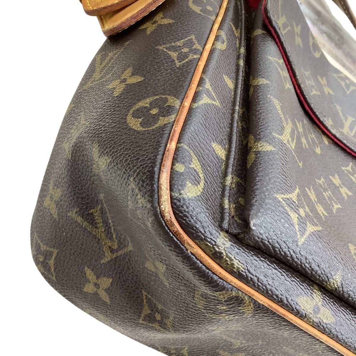 Louis Vuitton Monogram Viva-Cite GM Shoulder Bag Brown — view 6