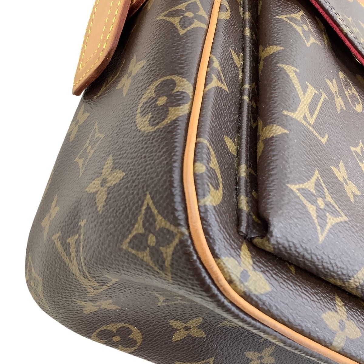 Louis Vuitton Monogram Viva-Cite GM Handbag Brown — view 4