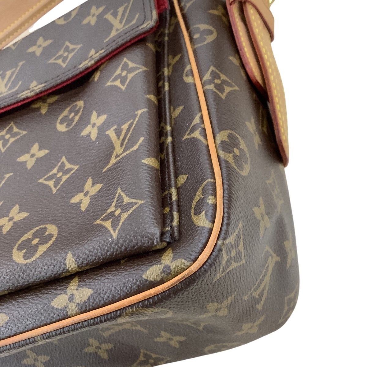 Louis Vuitton Monogram Viva-Cite GM Handbag Brown — view 3