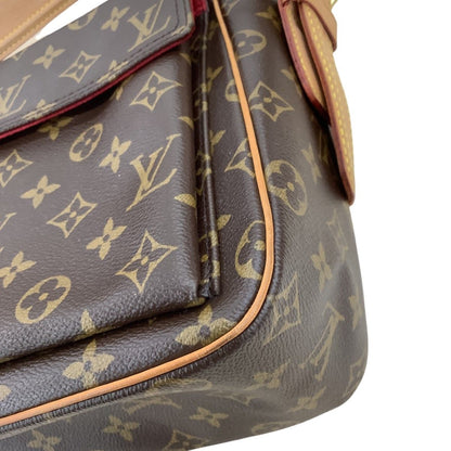 Louis Vuitton Monogram Viva-Cite GM Handbag Brown — view 3