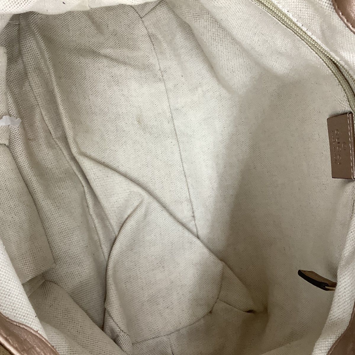 Gucci Diamante Sukey Handbag Champagne Gold — view 8