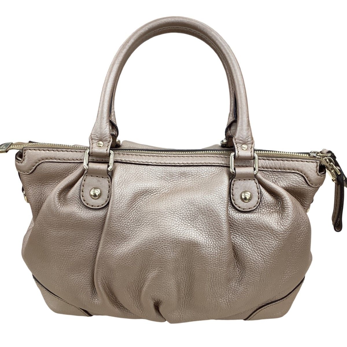 Gucci Diamante Sukey Handbag Champagne Gold — view 2