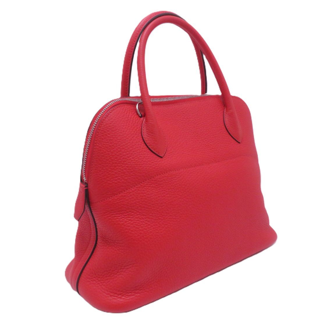 Hermes Bolide 31 Rouge de Coeur Shoulder Bag Taurillon Clemence — view 2
