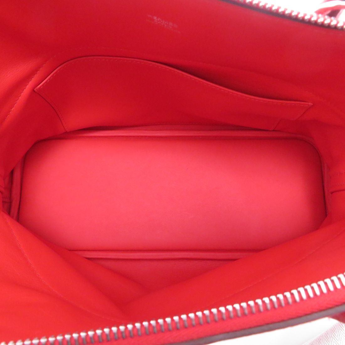 Hermes Bolide 31 Rouge de Coeur Shoulder Bag Taurillon Clemence — view 6