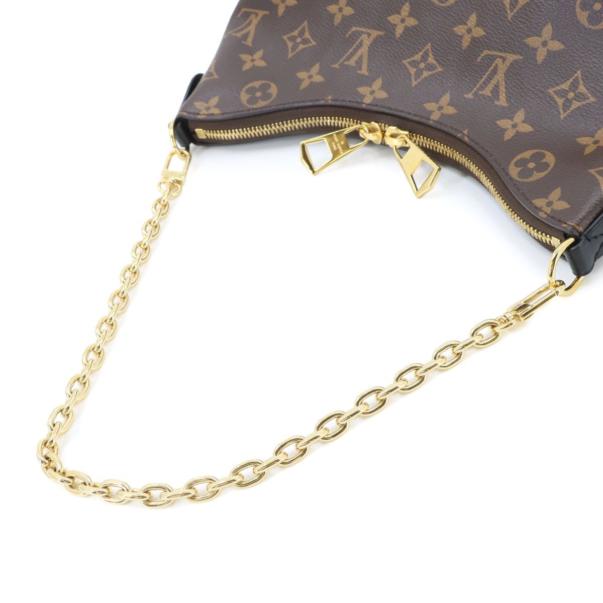Louis Vuitton Monogram Boulogne PM 2-Way Shoulder Bag Noir — view 6