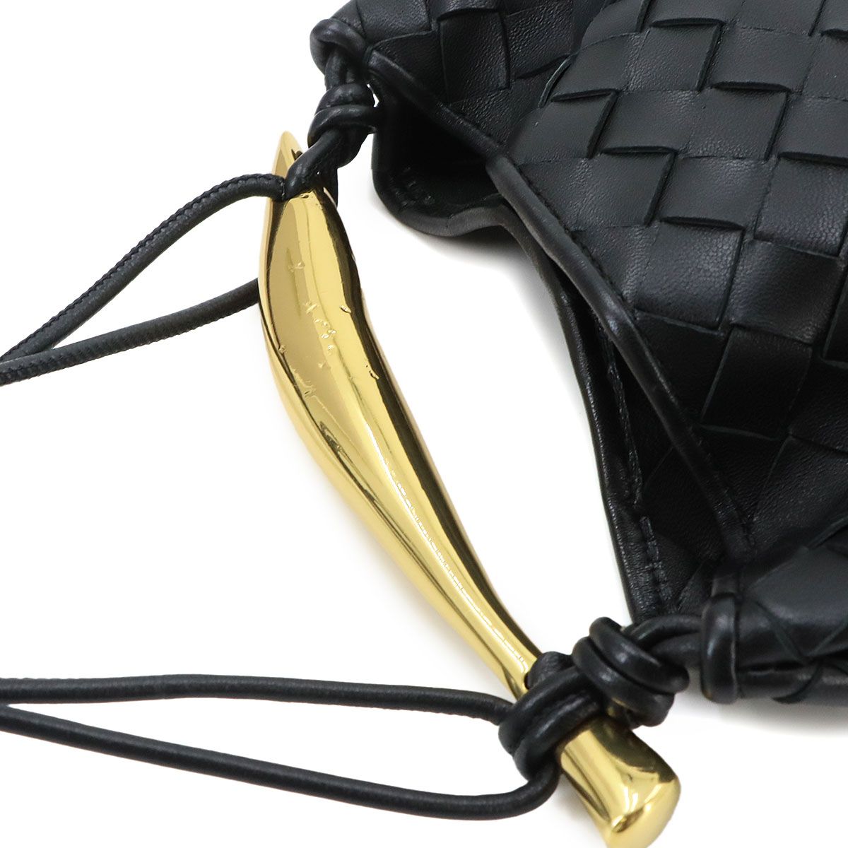 Bottega Veneta Intrecciato Mini Sardine 2-Way Bag Leather Black — view 8
