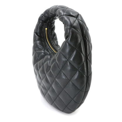 Saint Laurent Icarino Hand Bag Leather Black Gold Bag — view 3