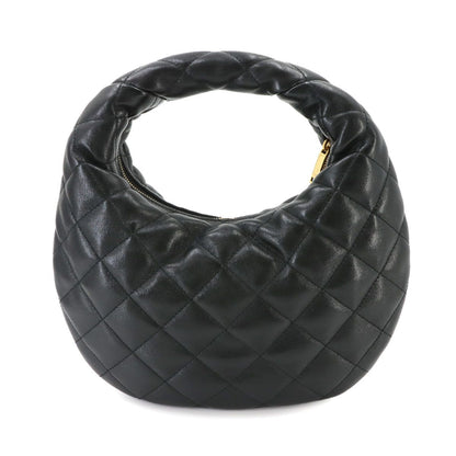 Saint Laurent Icarino Hand Bag Leather Black Gold Bag — view 2