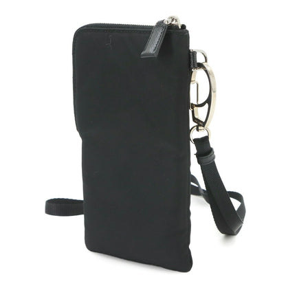 Prada Pouch Nylon Black Silver — view 4