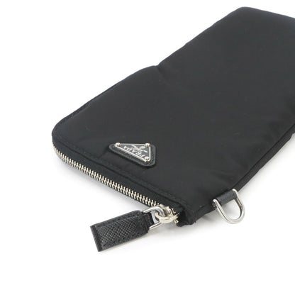 Prada Pouch Nylon Black Silver — view 6