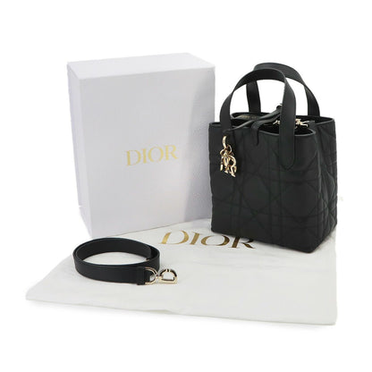 Dior Macro Cannage Toujours Vertical Small Tote — view 2