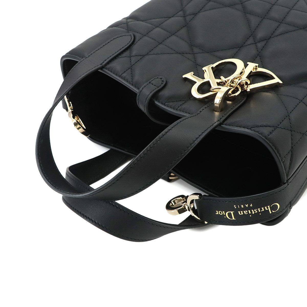 Dior Macro Cannage Toujours Vertical Small Tote — view 6