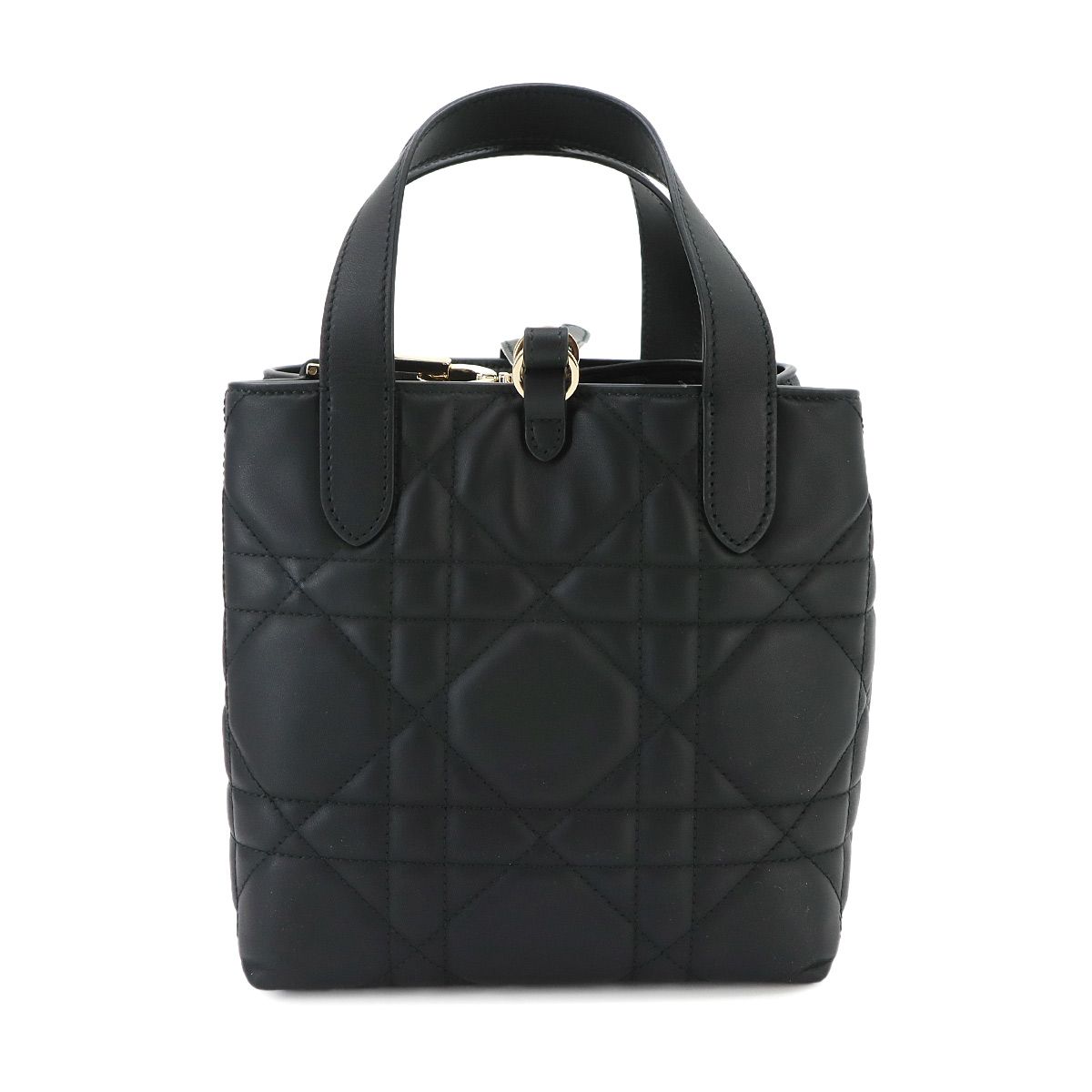 Dior Macro Cannage Toujours Vertical Small Tote — view 3
