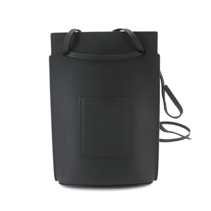 Loewe Dice Pocket Shoulder Bag Leather Black Gold — view 3
