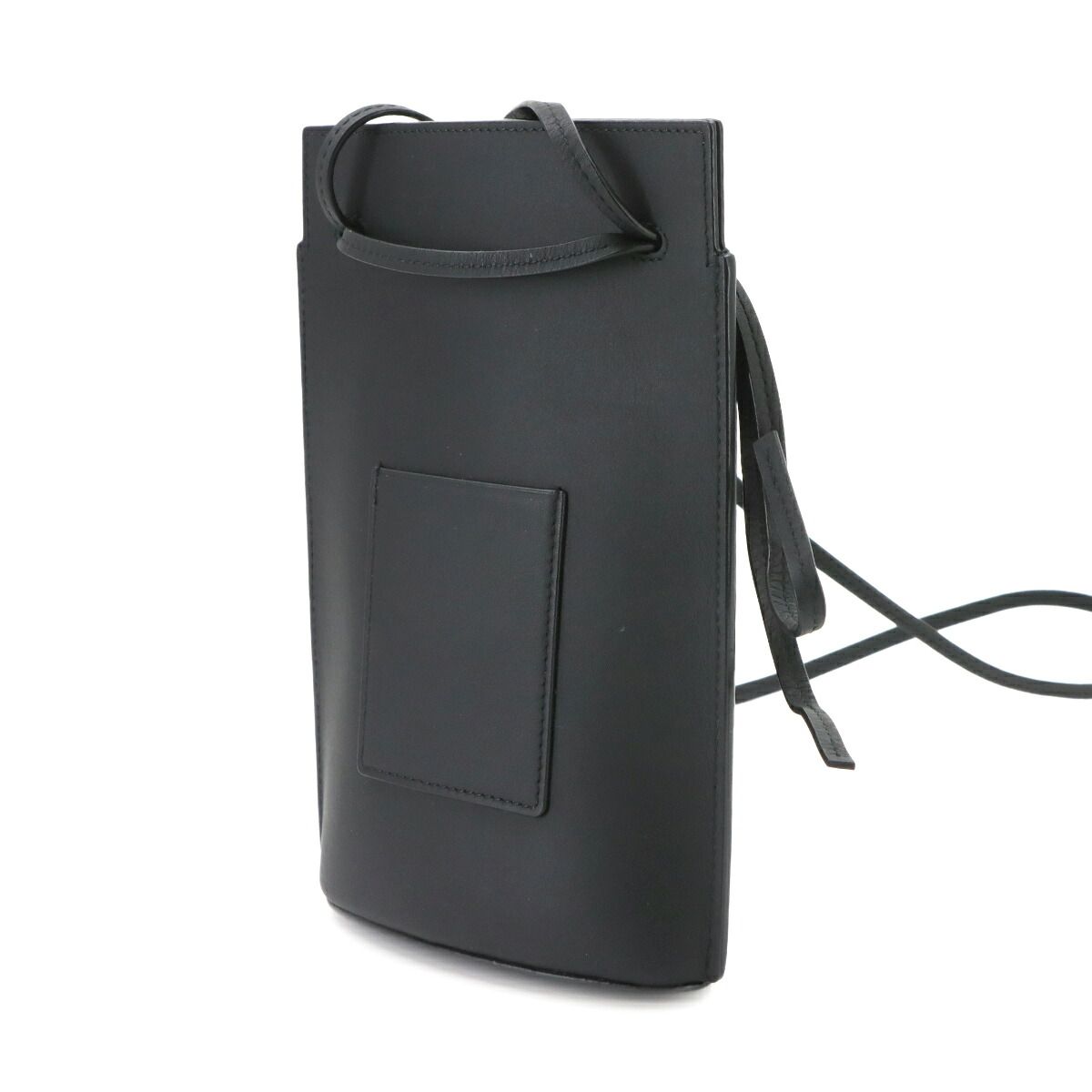Loewe Dice Pocket Shoulder Bag Leather Black Gold — view 4