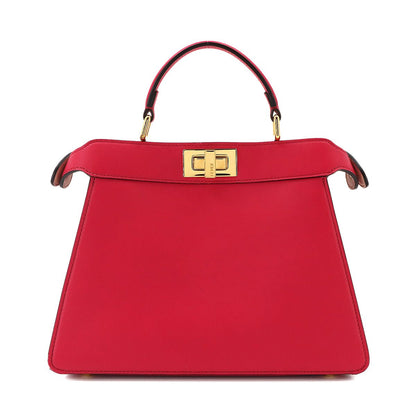 Fendi Peekaboo ISeeU Small 2-Way Bag Leather Pink — view 3