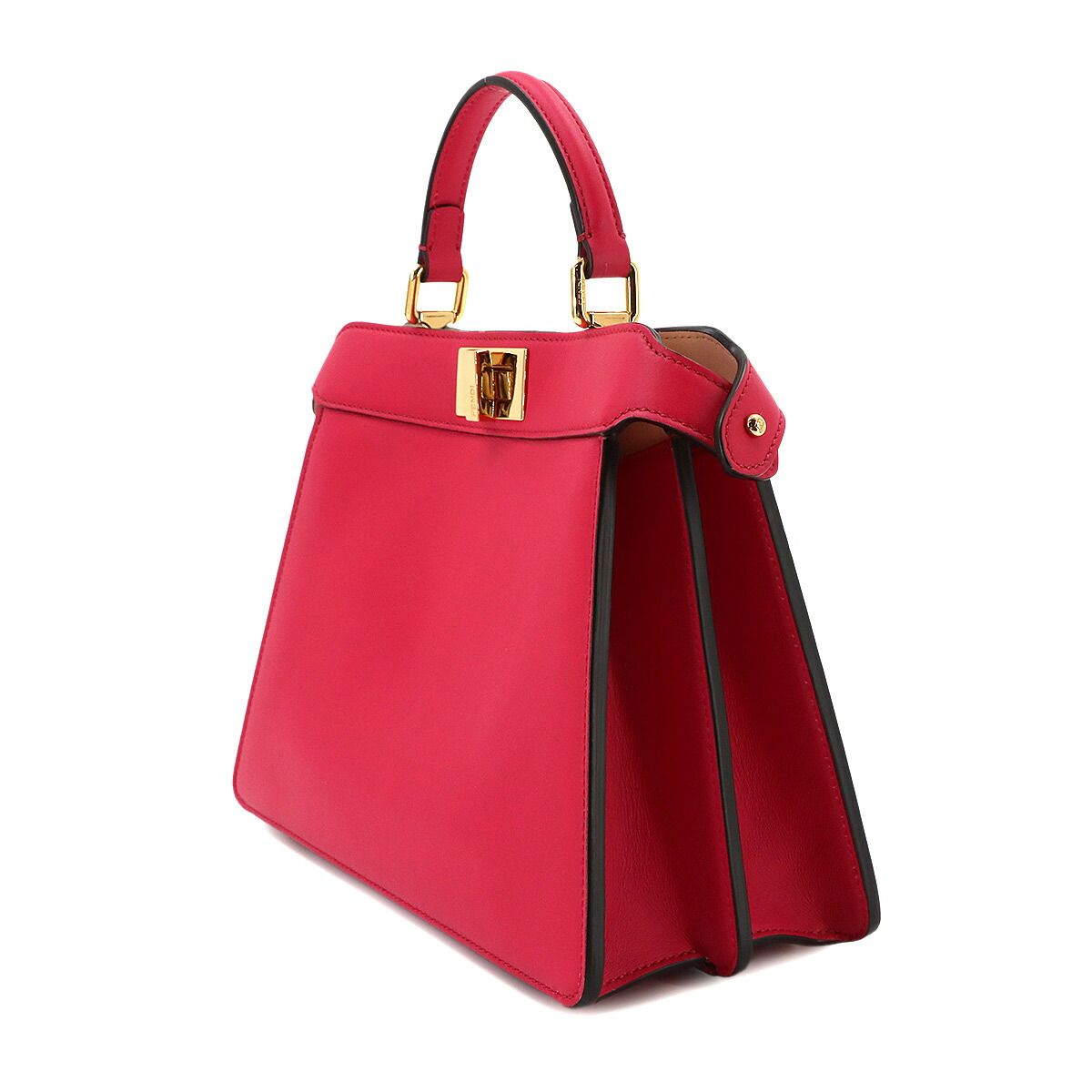 Fendi Peekaboo ISeeU Small 2-Way Bag Leather Pink — view 4