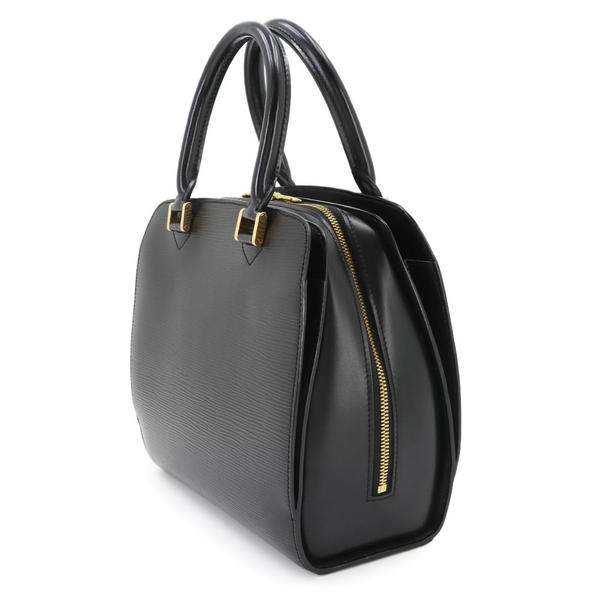 Louis Vuitton Epi Pont Neuf Hand Bag Leather Noir Gold — view 3