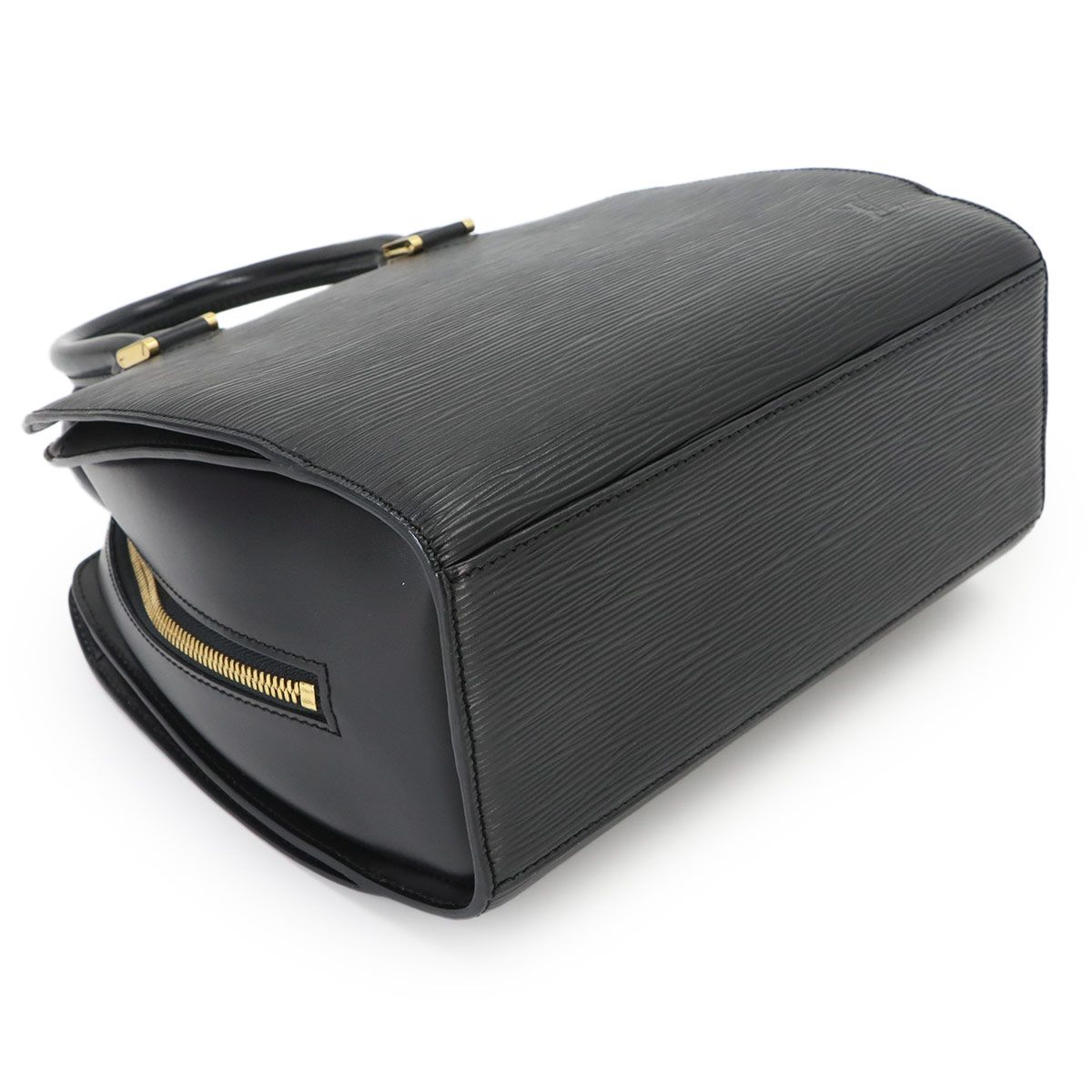Louis Vuitton Epi Pont Neuf Hand Bag Leather Noir Gold — view 4