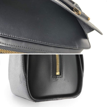 Louis Vuitton Epi Pont Neuf Hand Bag Leather Noir Gold — view 8