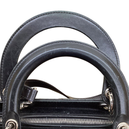 Dior Cannage Stitch 2-Way Bag Black — view 8