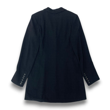 Fendi Tailored Jacket Button Design Black — view 3