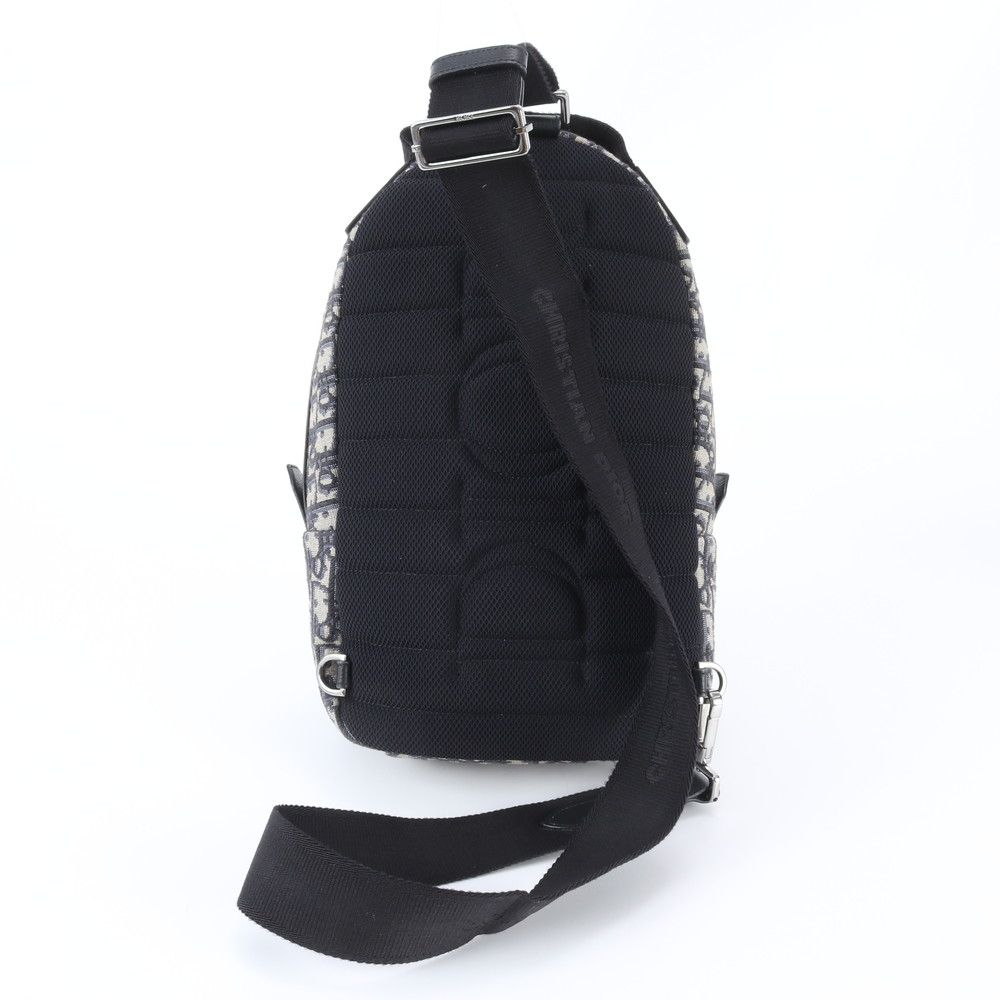 Dior Oblique Sling Bag Leather 2-Way — view 3
