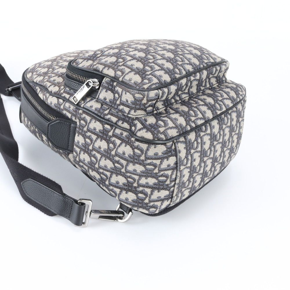 Dior Oblique Sling Bag Leather 2-Way — view 4