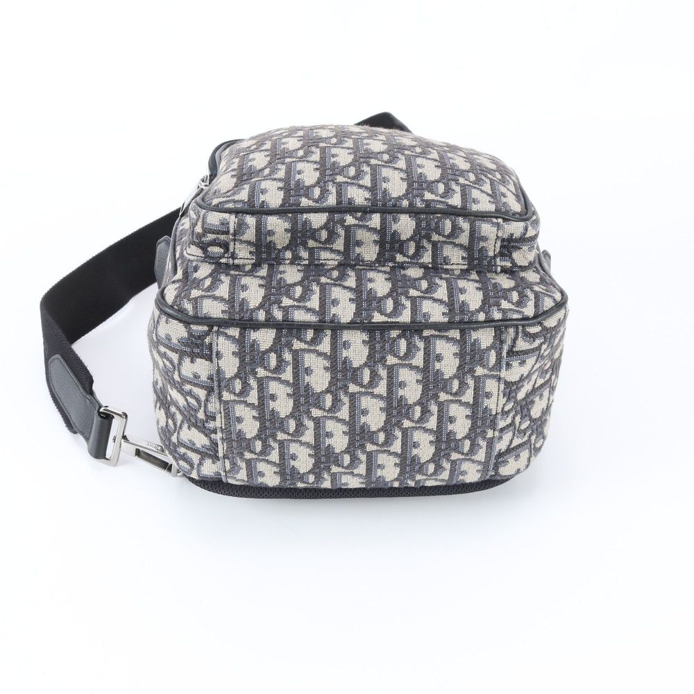 Dior Oblique Sling Bag Leather 2-Way — view 6