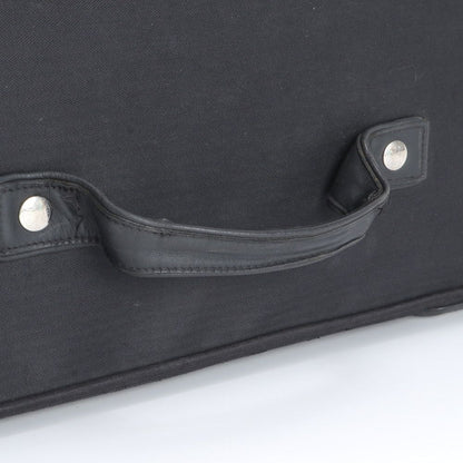 Hermes Acapulco Travel Bag MM Leather Canvas Suitcase Carry Case — view 5