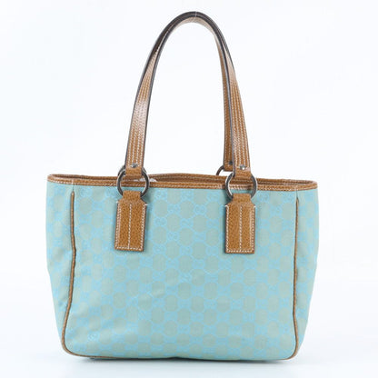 Gucci GG Canvas Leather Tote — view 3