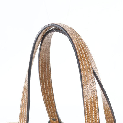 Gucci GG Canvas Leather Tote — view 2