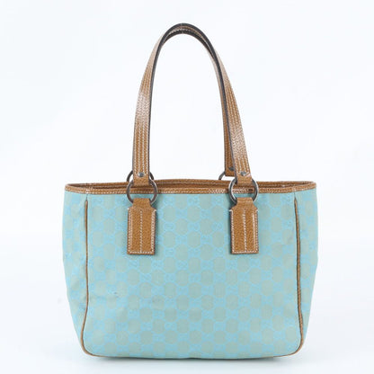 Gucci GG Canvas Leather Tote