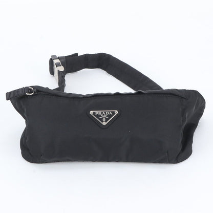 Prada Tessuto Nylon Triangle Logo Belt Bag 2-Way Crossbody Body Waist Pouch — view 2