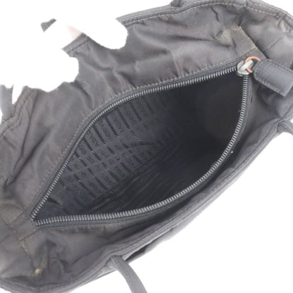 Prada White Tag Tessuto Nylon Triangle Logo Tote — view 7