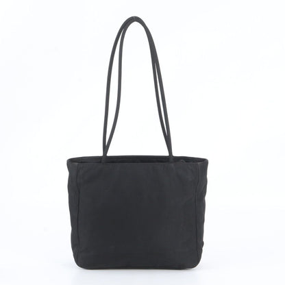 Prada White Tag Tessuto Nylon Triangle Logo Tote