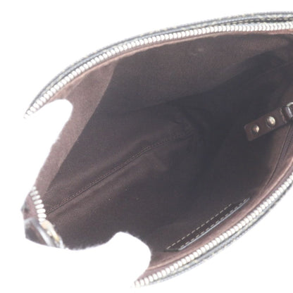 Loewe Anagram Repeat Leather Shoulder Bag Crossbody Brown — view 7