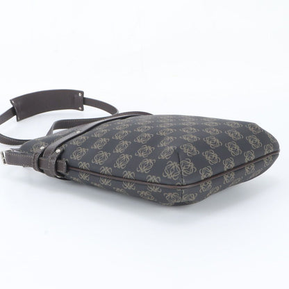 Loewe Anagram Repeat Leather Shoulder Bag Crossbody Brown — view 5