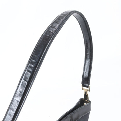 Gucci Leather Shoulder Bag Tote Hand Black — view 2