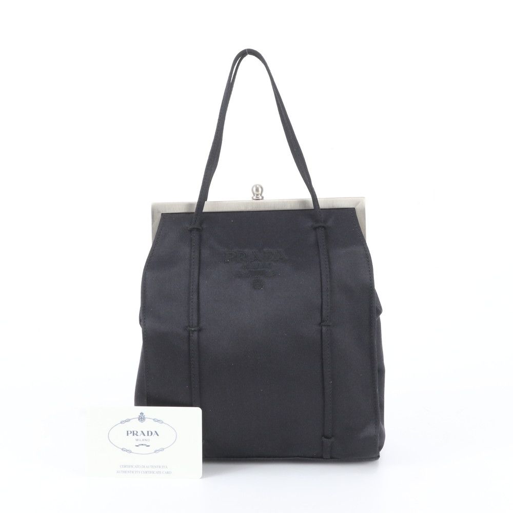 Prada Handbag Tote Black