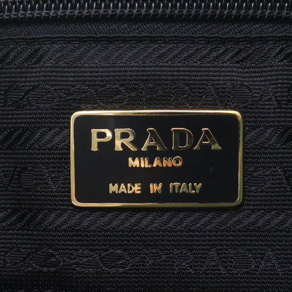 Prada Leather Handbag Green — view 8