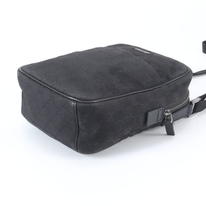 Gucci GG Canvas Leather Shoulder Bag Crossbody Messenger Business — view 4