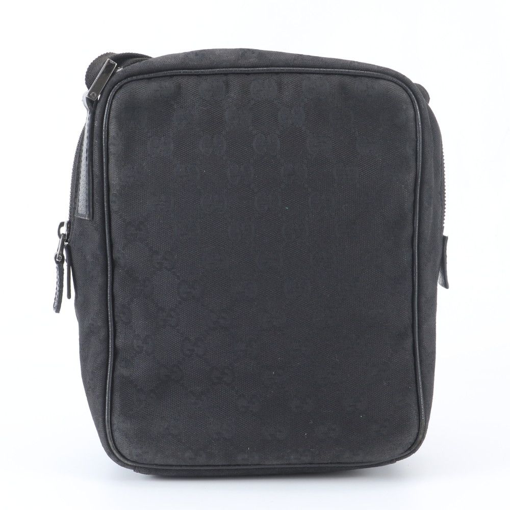 Gucci GG Canvas Leather Shoulder Bag Crossbody Messenger Business — view 2