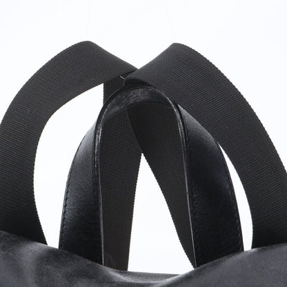 Gucci Leather Nylon Backpack Shoulder Bag — view 2