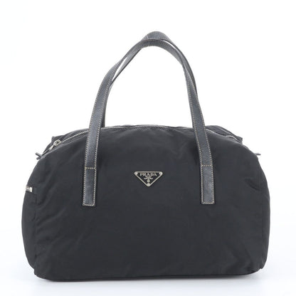 Prada Tessuto Nylon Saffiano Leather Tote