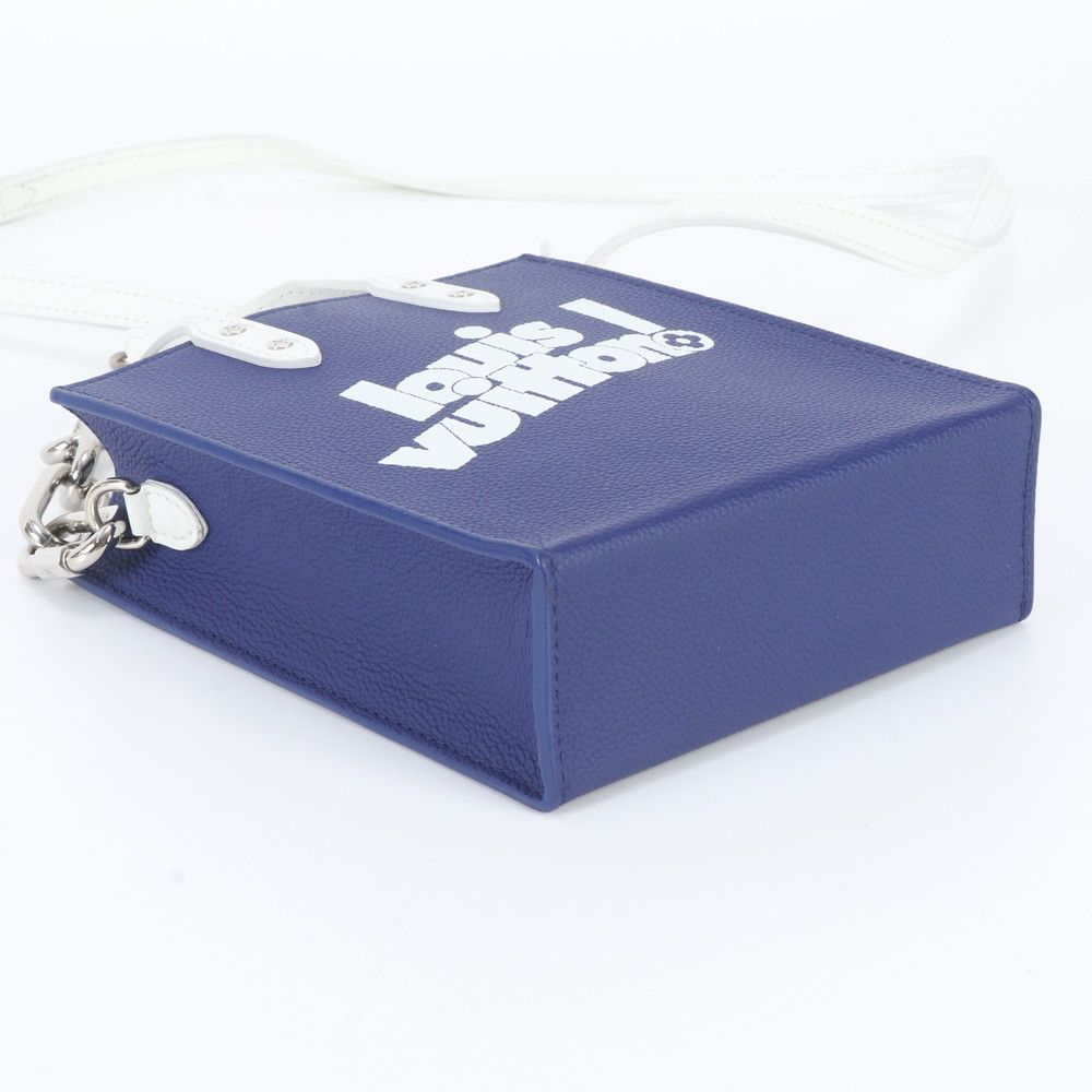 Louis Vuitton Shoulder Bag Blue — view 6
