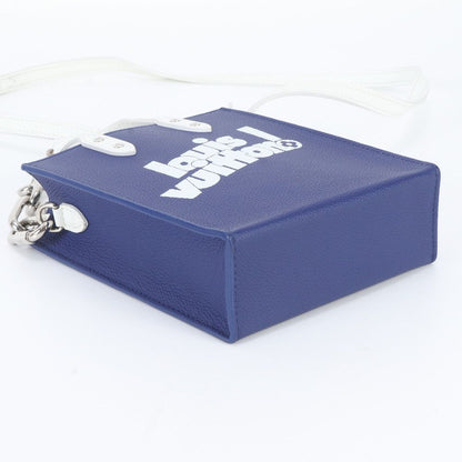 Louis Vuitton Shoulder Bag Blue — view 6